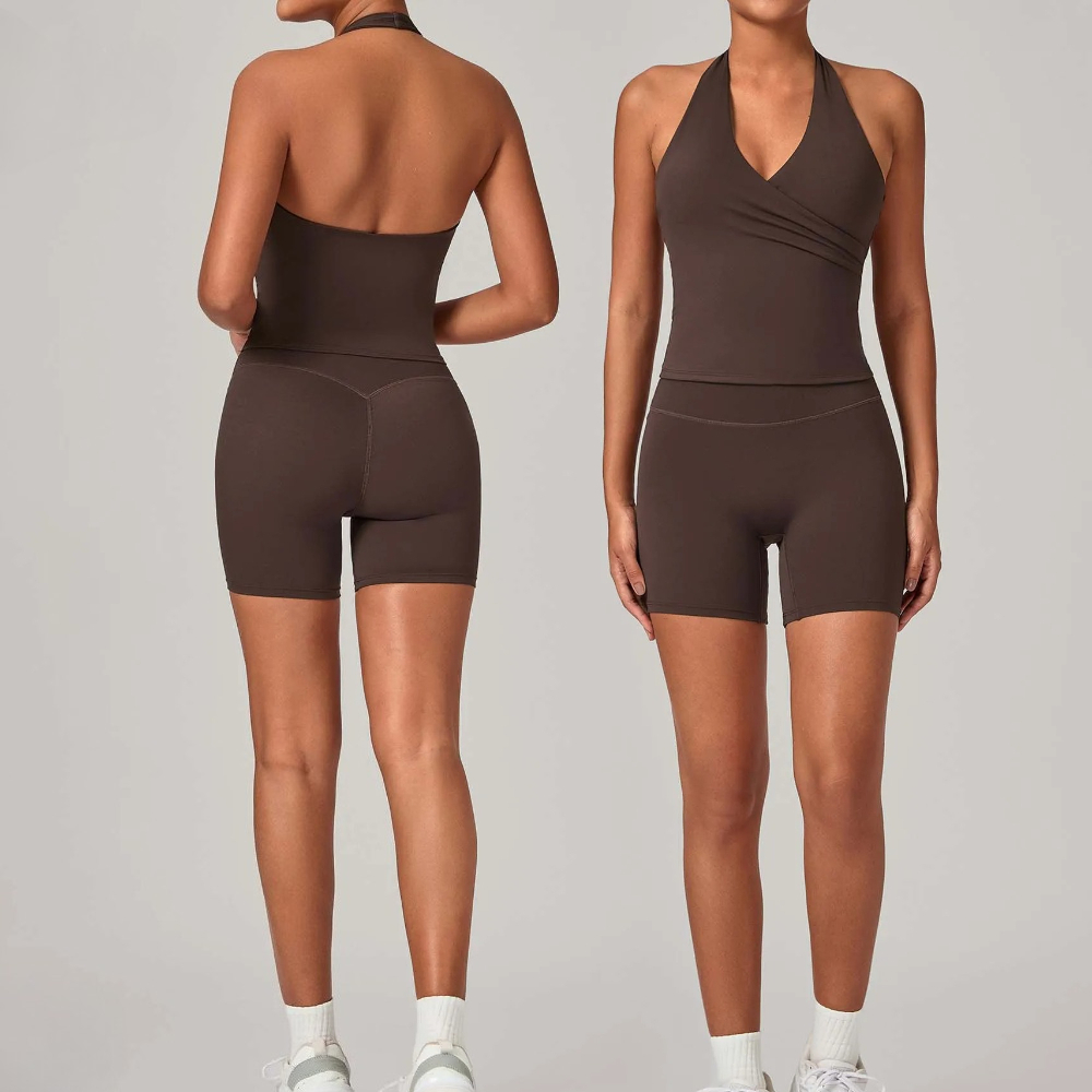 Herbal Yoga - 2-delige dames gym jogging sportset met