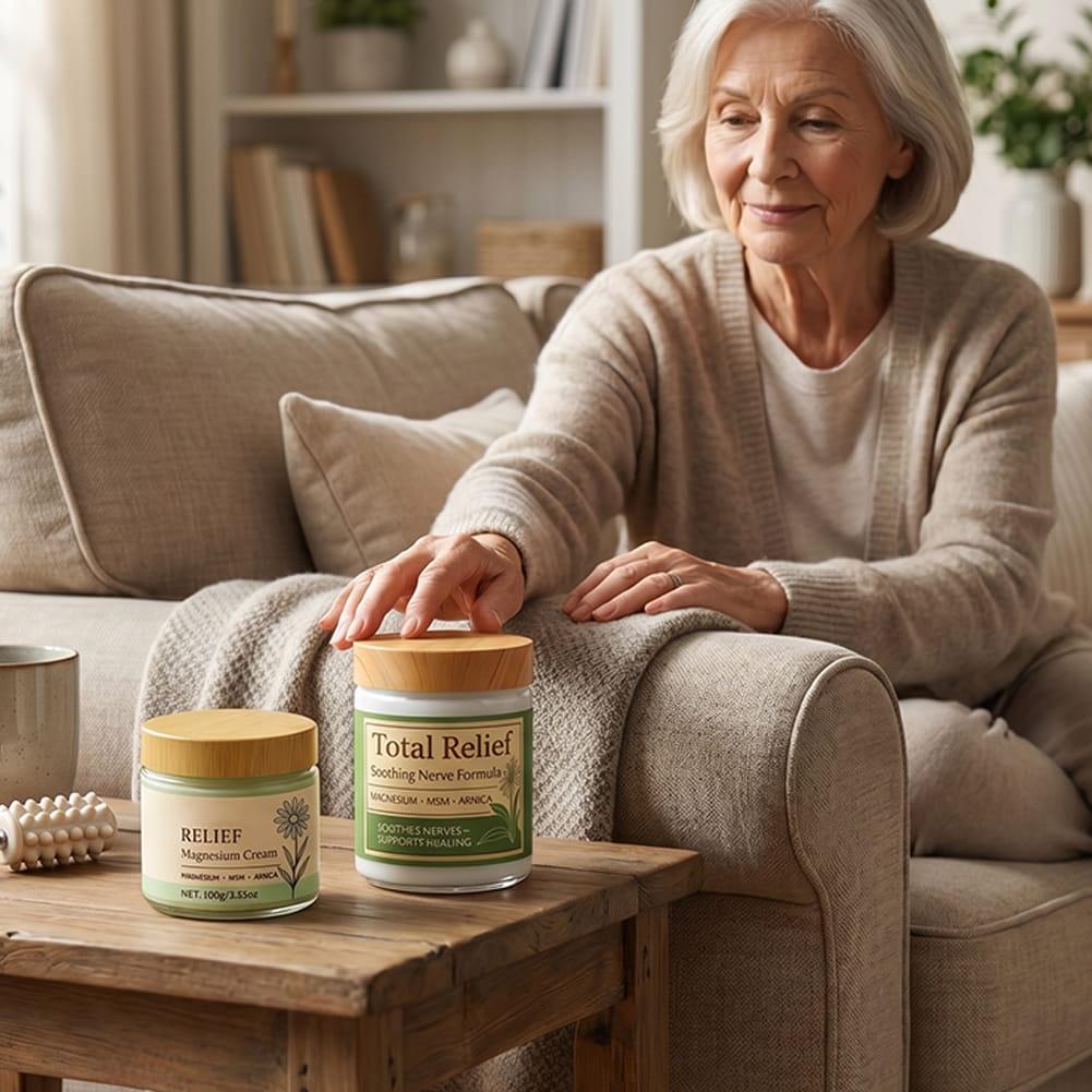 Healing Wellness - Kalmerende Nervenverzorgende Herstellende Vochtinbrengende Crème Kruiden