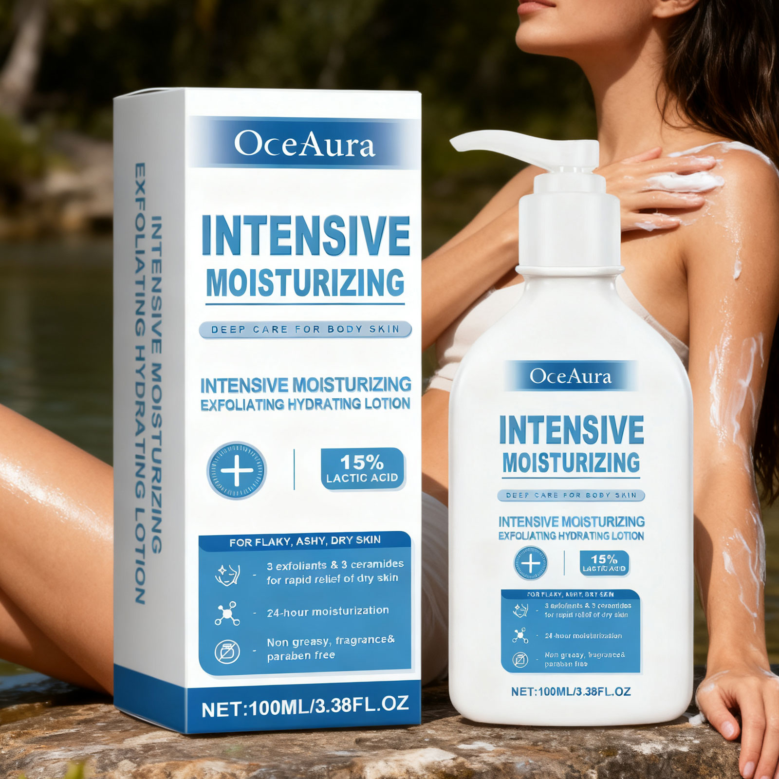 Healing Wellness - OceAura Intensieve genezende bodylotion voor de